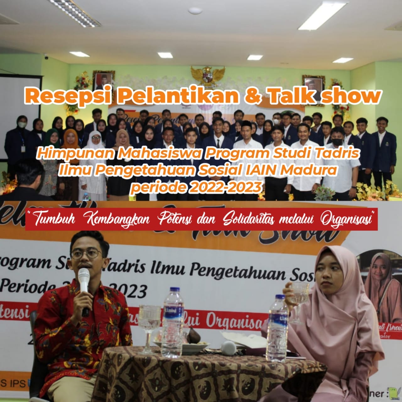 Program Studi Tadris Ilmu Pengetahuan Sosial (TIPS) Gelar Pelantikan HMPS dan Talk Show