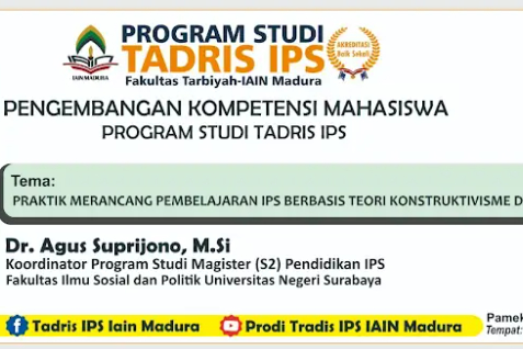 TADRIS IPS HADIRKAN AHLI PEMBELAJARAN IPS JADI DOSEN TAMU