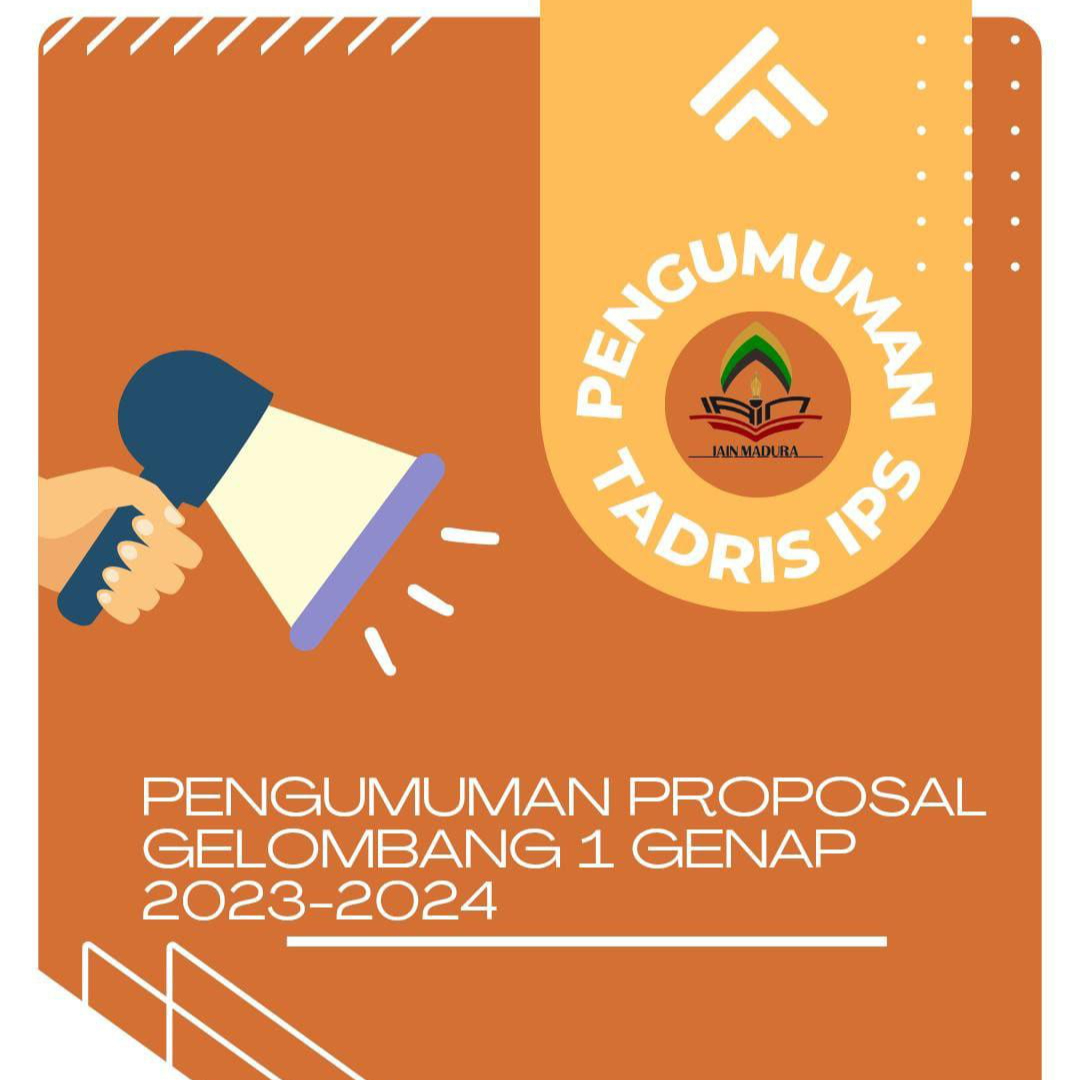 PENGUMUMAN PROPOSAL GELOMBANG 1 GENAP 2023/2024