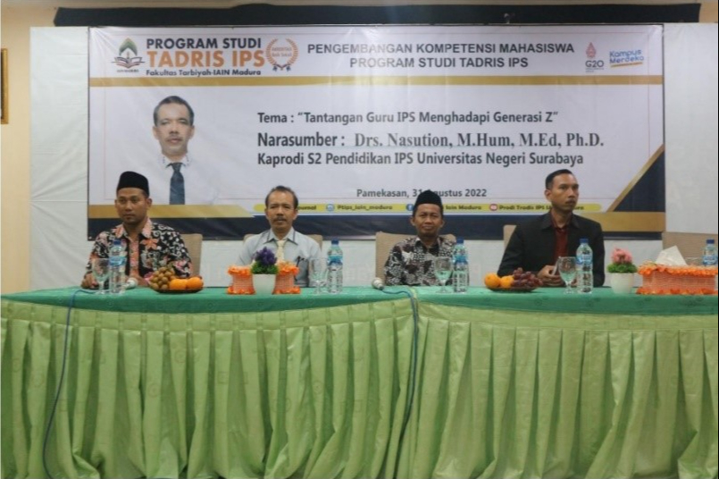 Prodi Tadris IPS adakan Pengembangan Kompetensi Mahasiswa, dengan Tema: Tantangan Guru IPS Menghadapi Generasi Z